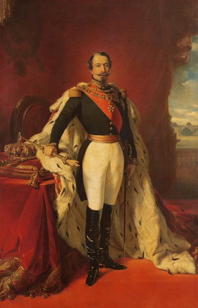 Portret van Napoleon III (1808-73) Keizer van Frankrijk door Franz Xaver Winterhalter